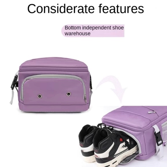 Large Carry On Travel Backpack - Picture 5 of 5